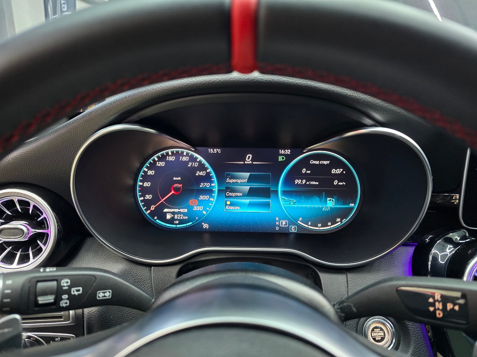 Digital odometer for Mercedes C W205/253