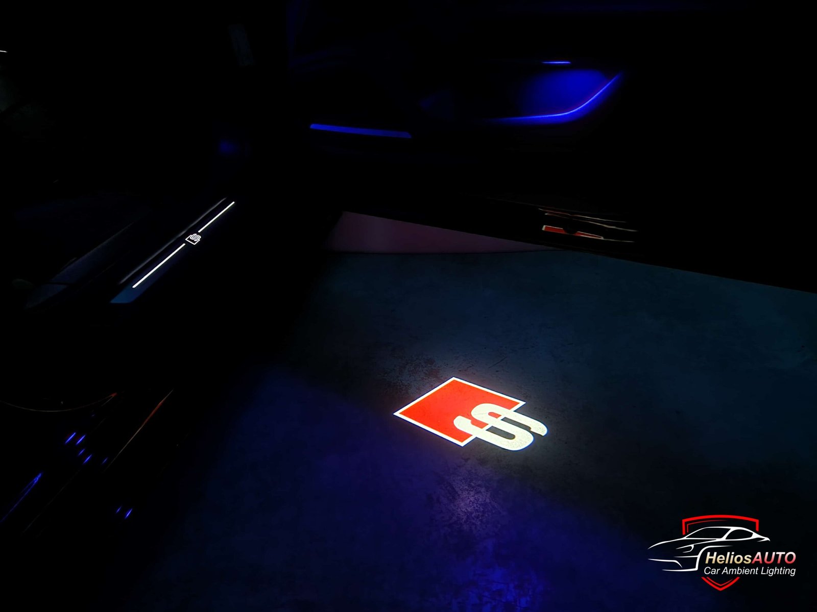 LED logo projector for Audi