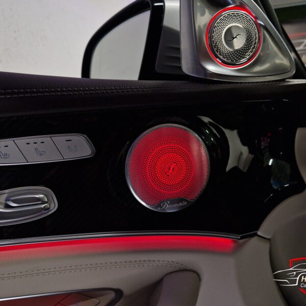 Burmester shutters with ambient lighting