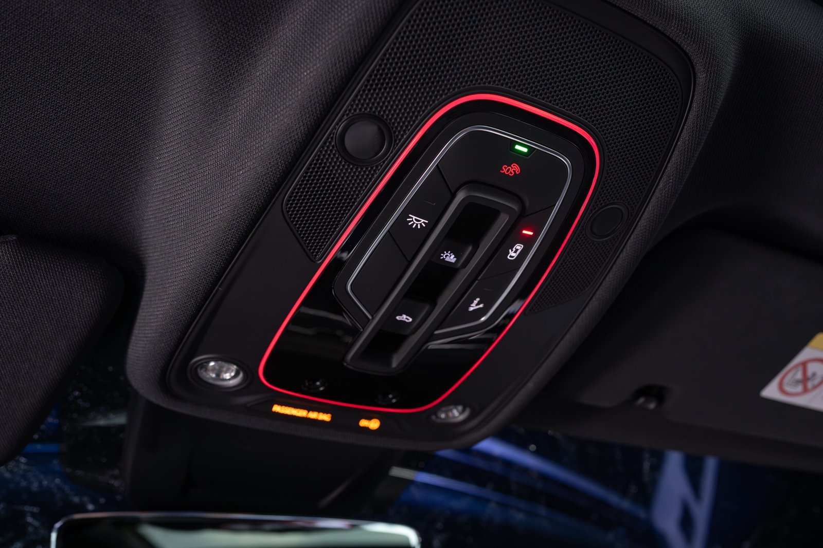 Front ceiling with ambient for Audi