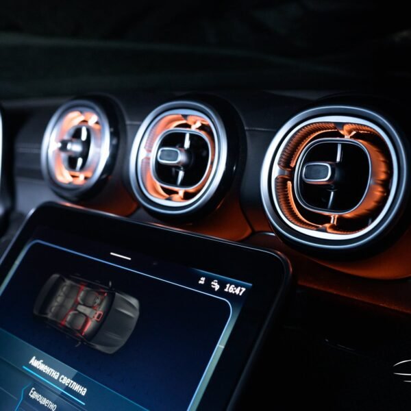 Въздуховоди с амбиентно осветление за Mercedes W206