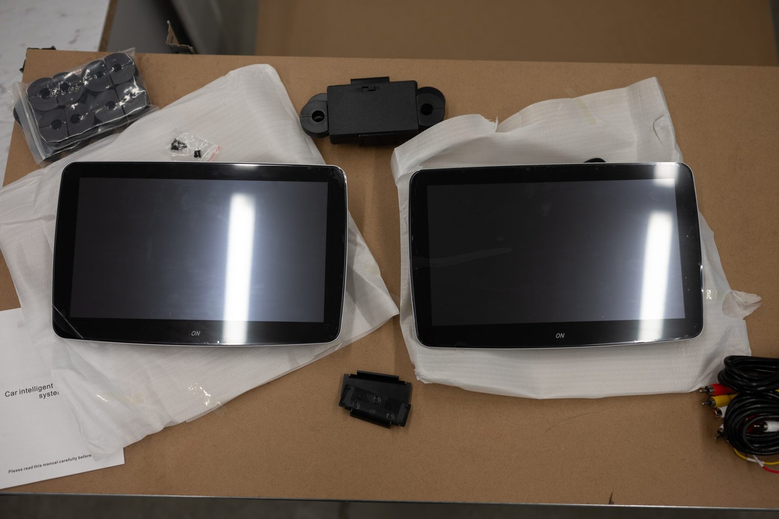 Screens for rear seats