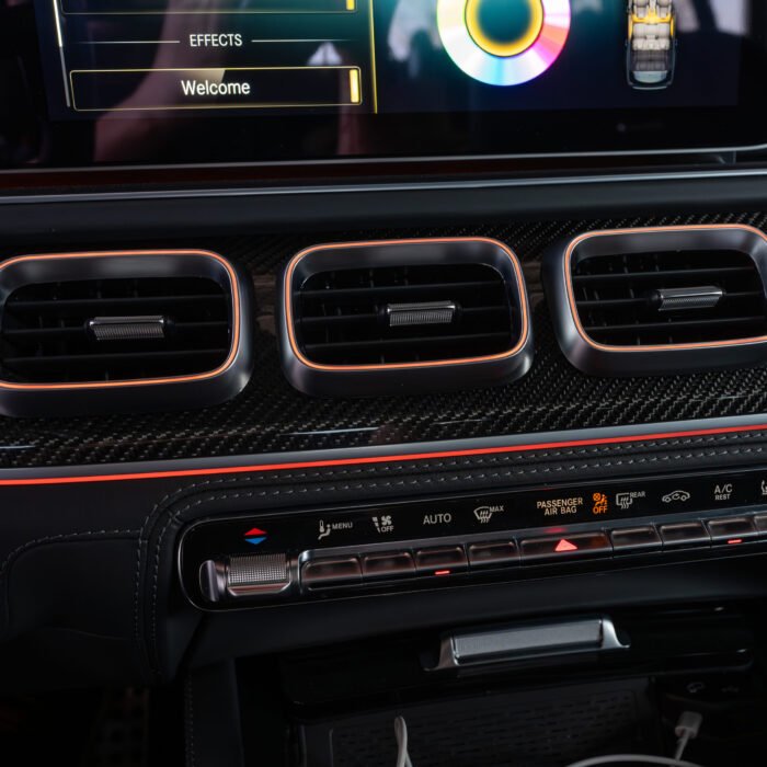 Въздуховоди с амбиентно за GLE/GLS W167 Модел 2